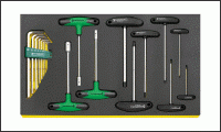 TCS 10765/10768/12507/19, Угловые отвертки во вкладыше TCS
