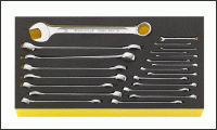 TCS WT 13a/22, Набор комбинированных дюймовых ключей