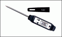 04.052.00, Портативный контактный электронный термометр PT201 с диапазоном измерений от -50 до +150°С