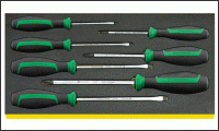 TCS 4620/4640, DRALL+ набор отверток 7 шт. во вкладыше TCS