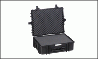 5822.B, Защитный герметичный транспортный чемодан-контейнер, черный, с заполнением поролоном