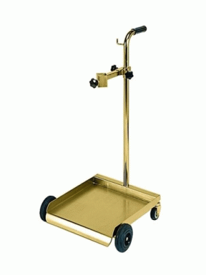 Тележка стандартная для бочек 20-60  кг. два колеса фиксированных, два поворотных, ALFA (Италия)