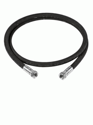 Шланг для раздачи масла 1/2, давление 150 бар, 2 метра, M1/2 / M1/2, ECODORA (Италия)