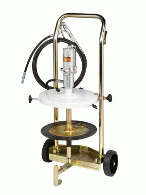 Передвижной комплект для раздачи смазок из бочек 20-30 кг., диам. крышки 260-300мм, ECODORA (Италия)