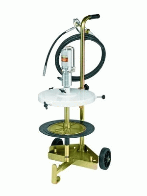 Передвижной комплект для раздачи смазок из бочек 20-30 кг., диам. крышки 260-300мм, ECODORA (Италия)