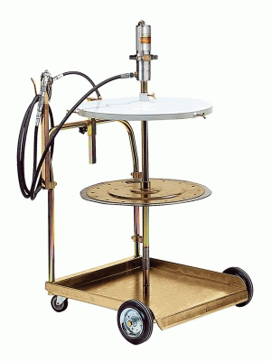 Передвижной комплект для раздачи смазок из бочек 180-220 кг., с шлангом 4 м., ECODORA (Италия)