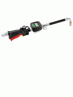 Пистолет для раздачи масла, цифровой счетчик, гибкий носик, полуавтомат сопло 16мм, ECODORA (Италия)