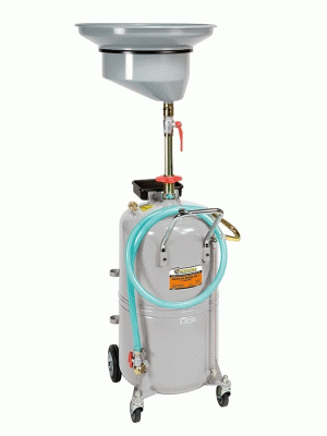 Установка для слива отработанного масла 90 л. с выносной подъемной воронкой 15 л., ECODORA (Италия)