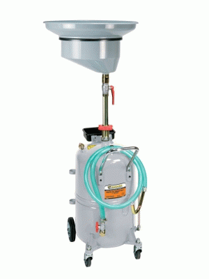 Установка для слива отработанного масла 65 л. с выносной подъемной воронкой 15 л., ECODORA (Италия)