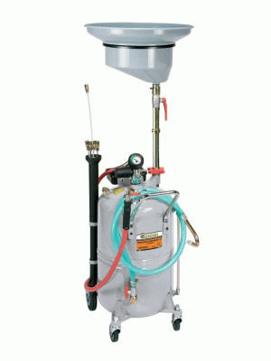 Установка для слива и откачки отработанного  масла 65 л., 6 заборных щупов, ECODORA (Италия)