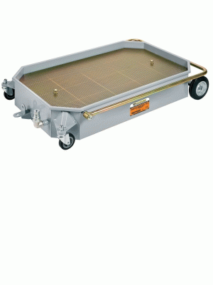 Подкатная ванна 95 л. для слива отработанного масла с быстроразъемным соединением, ECODORA (Италия)