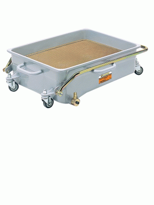 Подкатная ванна 50 л. для слива отработанного масла, ECODORA (Италия)