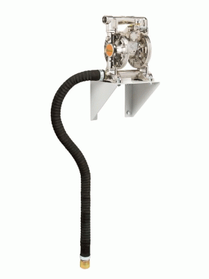 Настенный комплект для откачки масла, диафрагменный насос 1:1, 70 л/мин, ECODORA (Италия)