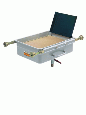 Ванна 65 л. для слива отработанного масла на яме с быстроразъемным соединением, ECODORA (Италия)