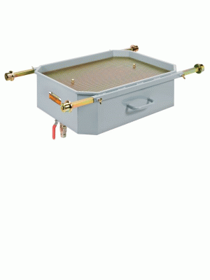 Ванна 110 л. для слива отработанного масла на яме с быстроразъемным соединением, ECODORA (Италия)