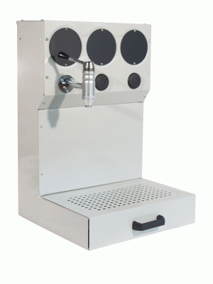 Модуль для маслораздачи OIL BAR на 3 типа жидкости с одним краном, GARTEC (Италия)