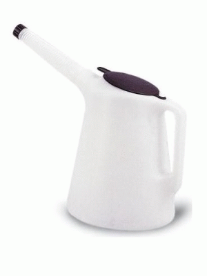 Лейка пластиковая объемом 2 л с гибким носиком, крышкой и колпачком для носика.., GARTEC (Италия)