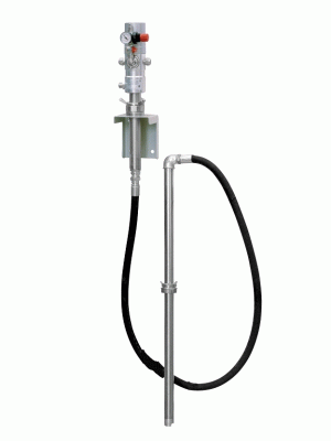 Комплект настенный для раздачи масла из бочек 180-220 кг, насос 3:1 (18 л/мин), GARTEC (Италия)