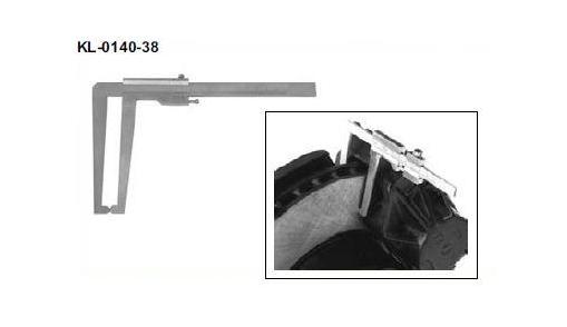 KL-0140-38 Штангенциркуль для измерения толщины тормозных дисков