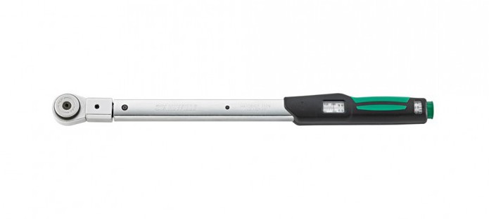 730NR, Моментный ключ MANOSKOP® с несъемной трещоткой с мелкими зубьями, для сервисных мастерских