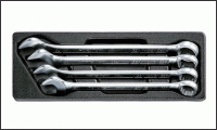 IK-CW10040C, Набор комбинированных ключей (27-32 мм)в ложементе, 4 предмета