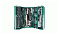 IK-106, Набор инструмента в металлическом ящике, 68 предметов