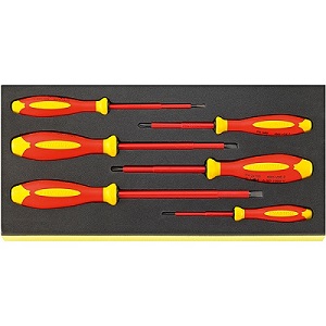 TCS 4600/4665 VDE, Набор отверток VDE DRALL+ во вкладыше TCS