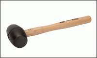 3625RM, Резиновая киянка, деревянная рукоятка