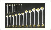 TCS 13/18, 6-24 mm, Комбинированные гаечные ключи 18 шт. во вкладыше TCS