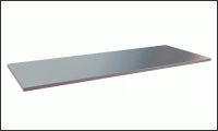 01.314GL, Оцинкованная столешница серии CLASSIC для верстака однотумбового
