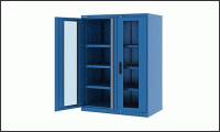 43.1201, Шкаф интрументальный Н1400 двери со стеклом (полка - 3)