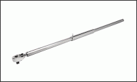 7455-1500, Механический регулируемый щелчковый динамометрический ключ с градуированной шкалой, фиксированной реверсивной головкой и двухсекционной рукояткой