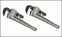 P01100100, Набор из двух алюминиевых ключей ALUDUR 14, Ø 1.1/2 + 18, Ø 2