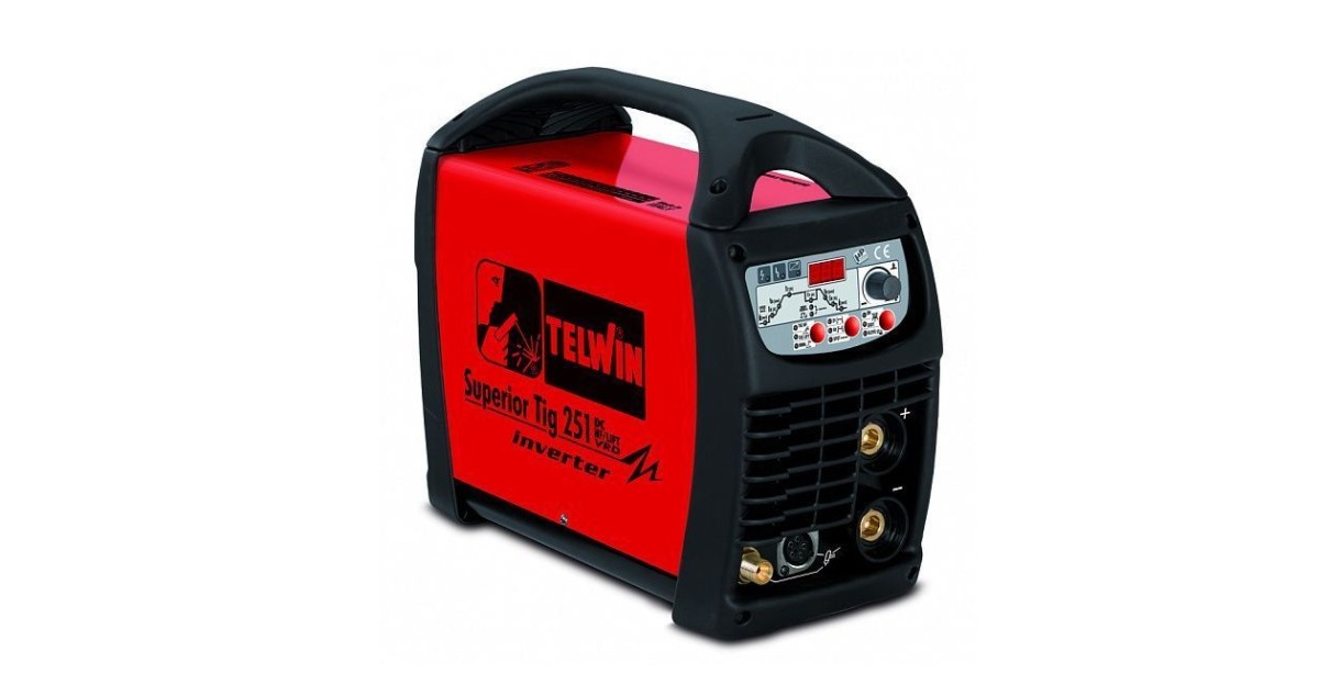 816029, Сварочный аппарат SUPERIOR TIG 251 DC-HF/LIFT VRD 400V