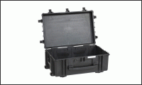 7630.B E, Защитный герметичный транспортный чемодан-контейнер, черный, без заполнения