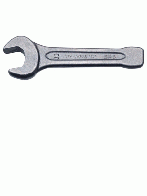 Рожковый гаечный ключ ударный, размер 85 мм