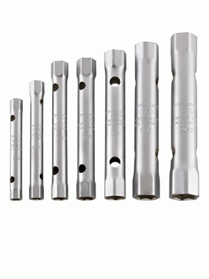 Набор торцевых трубчатых ключей, 11 шт