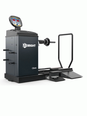 Балансировочный стенд для колес г/а с подъемником колес