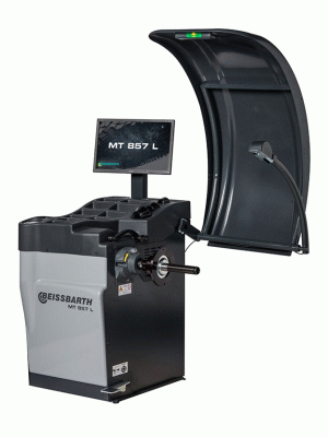 Балансировочный стенд, ЖК-монитор, автоввод 2-х параметров колеса, лазер+подсветка