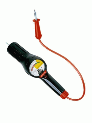 Тестер-детектор аккумляторных батарей (нагрузочная вилка) для АКБ 6 - 12В, ZECA (Италия)