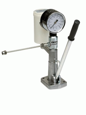 Тестер дизельных форсунок с манометром (давление до 400 бар), ZECA (Италия)