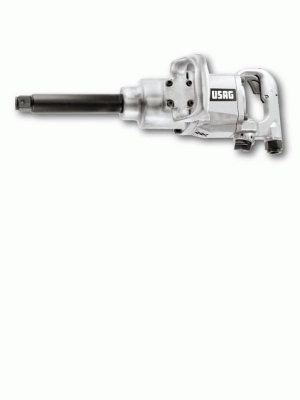 910 EL1 1 Пневматический ударный гайковерт на 1, 4068 Нм, длинный хвостовик, USAG (Италия)
