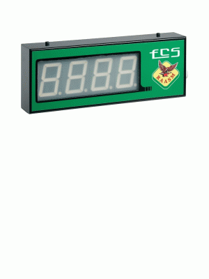 39640, Выносной LCD дисплей 4разрядный  FCS