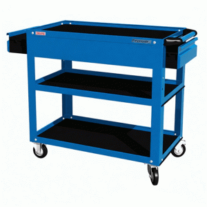 02.232, Тележка инструментальная открытая с 3 полками и 2 ящиками